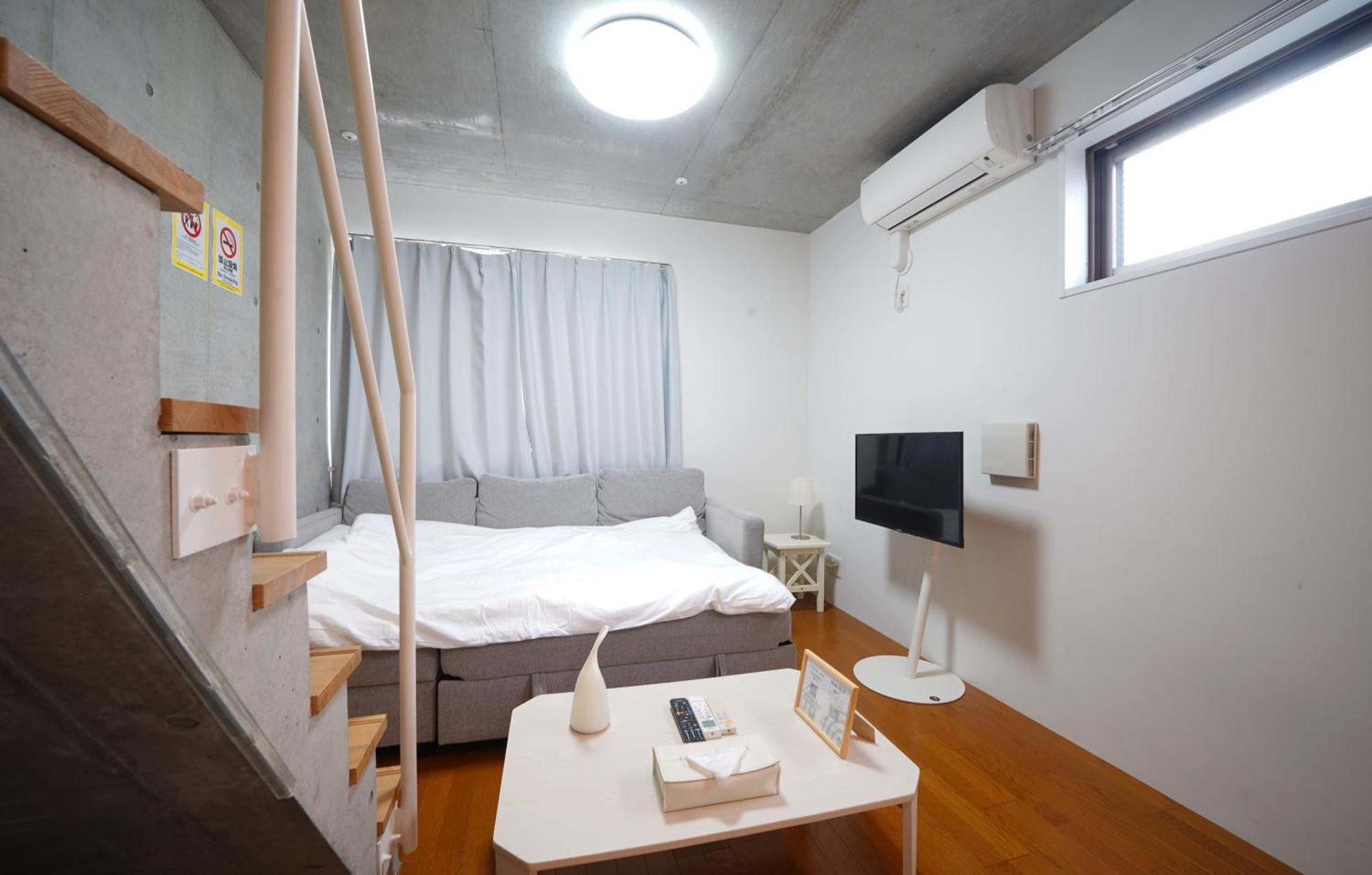 Laffitte Hirai Condominium Hotel Tokió Szoba fotó